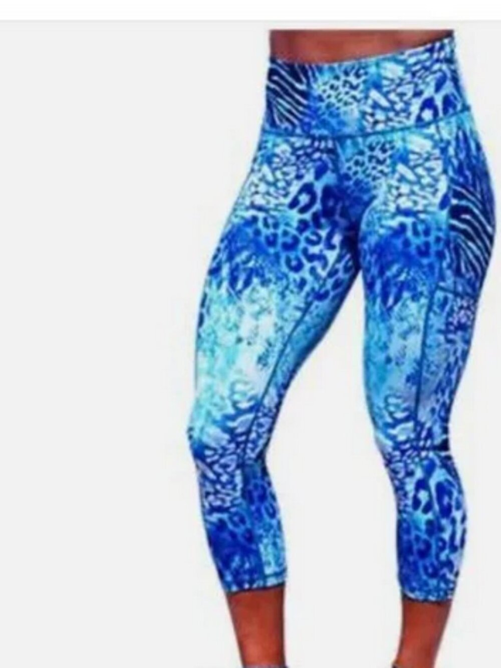 CVG Constantly Varied Gear Wild Capri Leggings Size Large